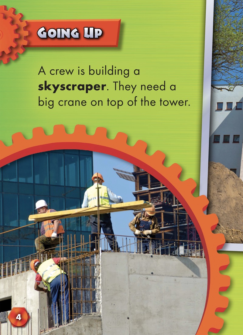 Mighty Machines in Action: Cranes — page 1