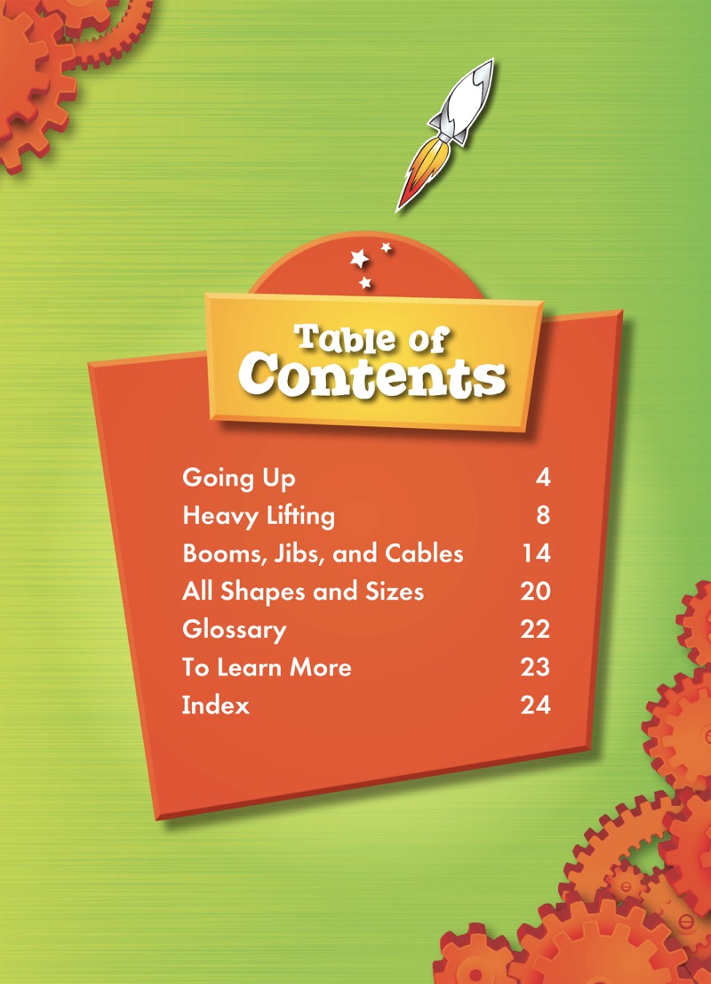 Mighty Machines in Action: Cranes book cover