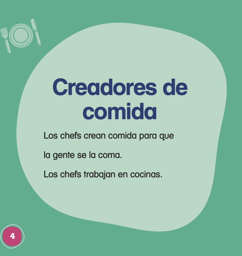 ¡Que vivan los chefs! (Hooray for Chefs!) — page 1