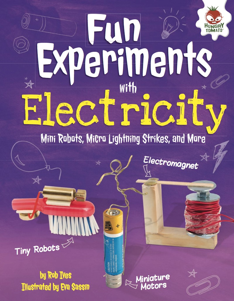 Fun Experiments with Electricity: Mini Robots, Micro Lightning Strikes, and More book cover