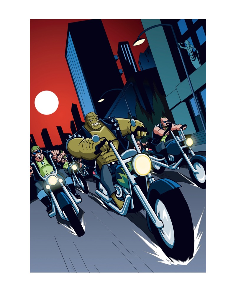 The Dark Knight: Batman and the Killer Croc of Doom! — page 1