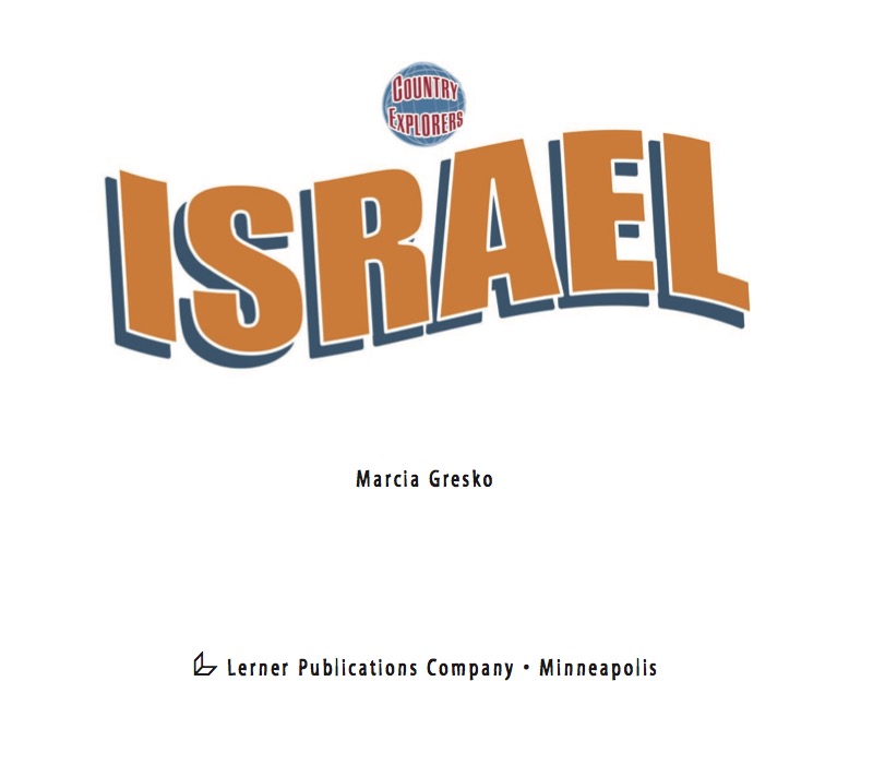 Israel book cover