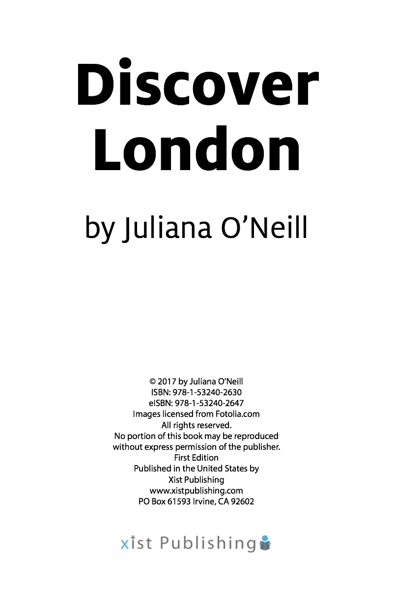 Discover London book cover
