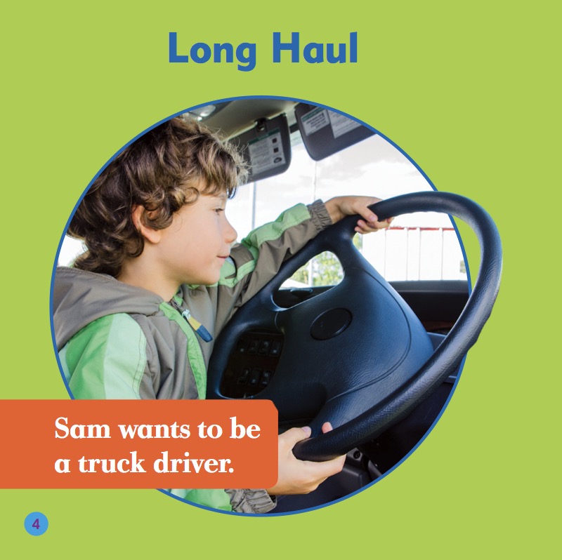 Community Helpers: Truck Drivers — page 1