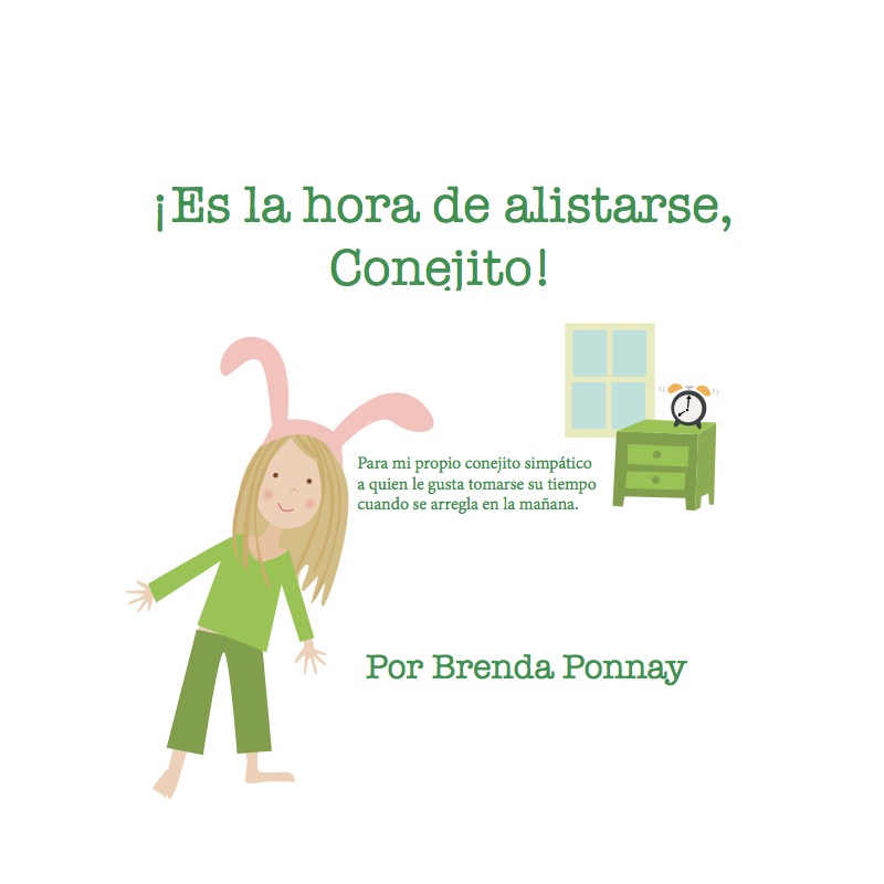 ¡Es la Hora de Alistarse, Conejito! book cover