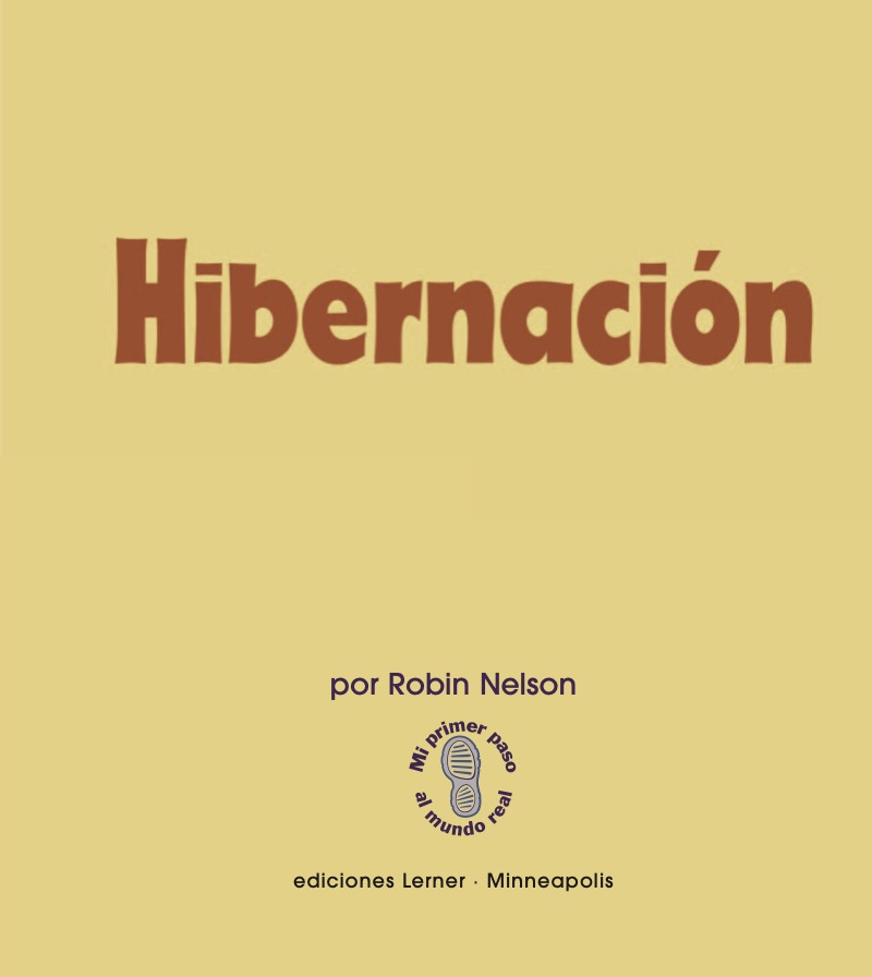 Hibernación (Hibernation) book cover