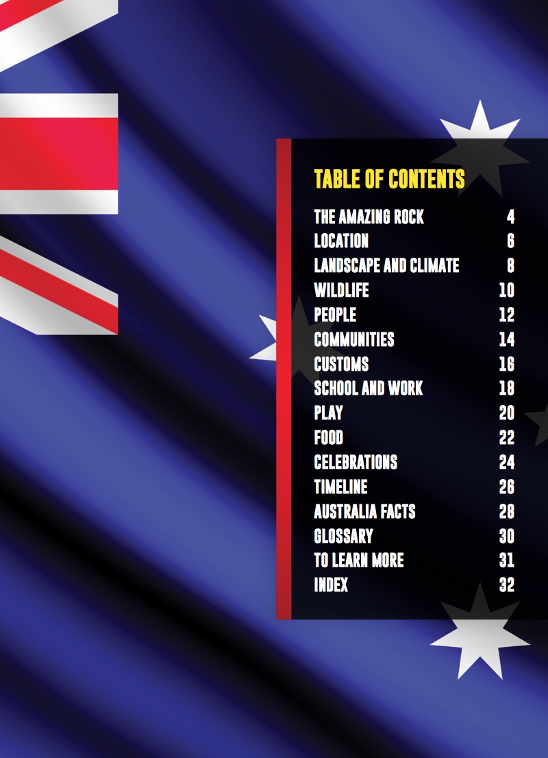 Australia book cover