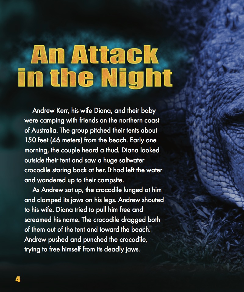 The Saltwater Crocodile — page 1