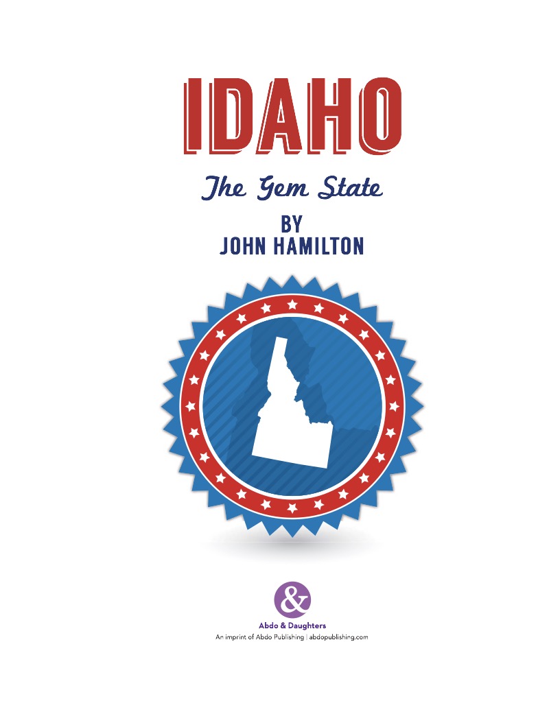 Idaho book cover