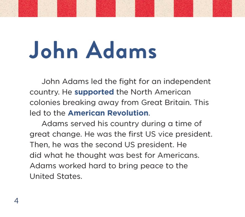 John Adams — page 1
