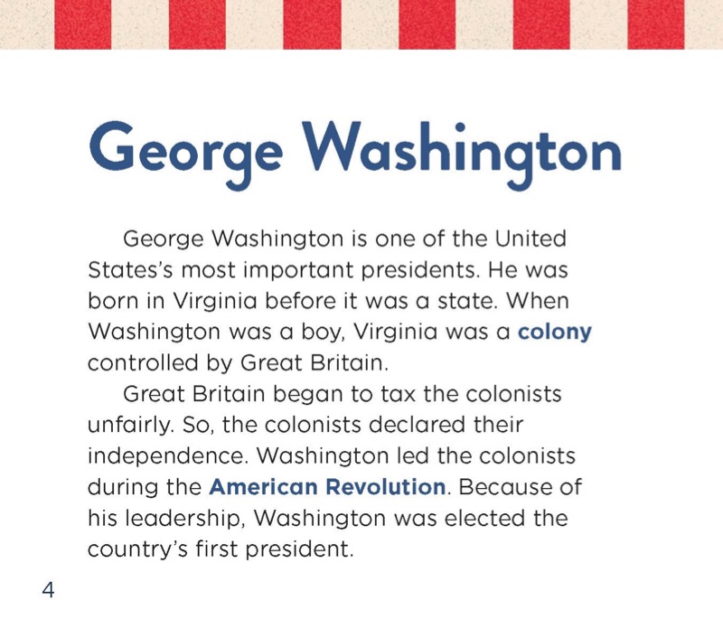 George Washington — page 1