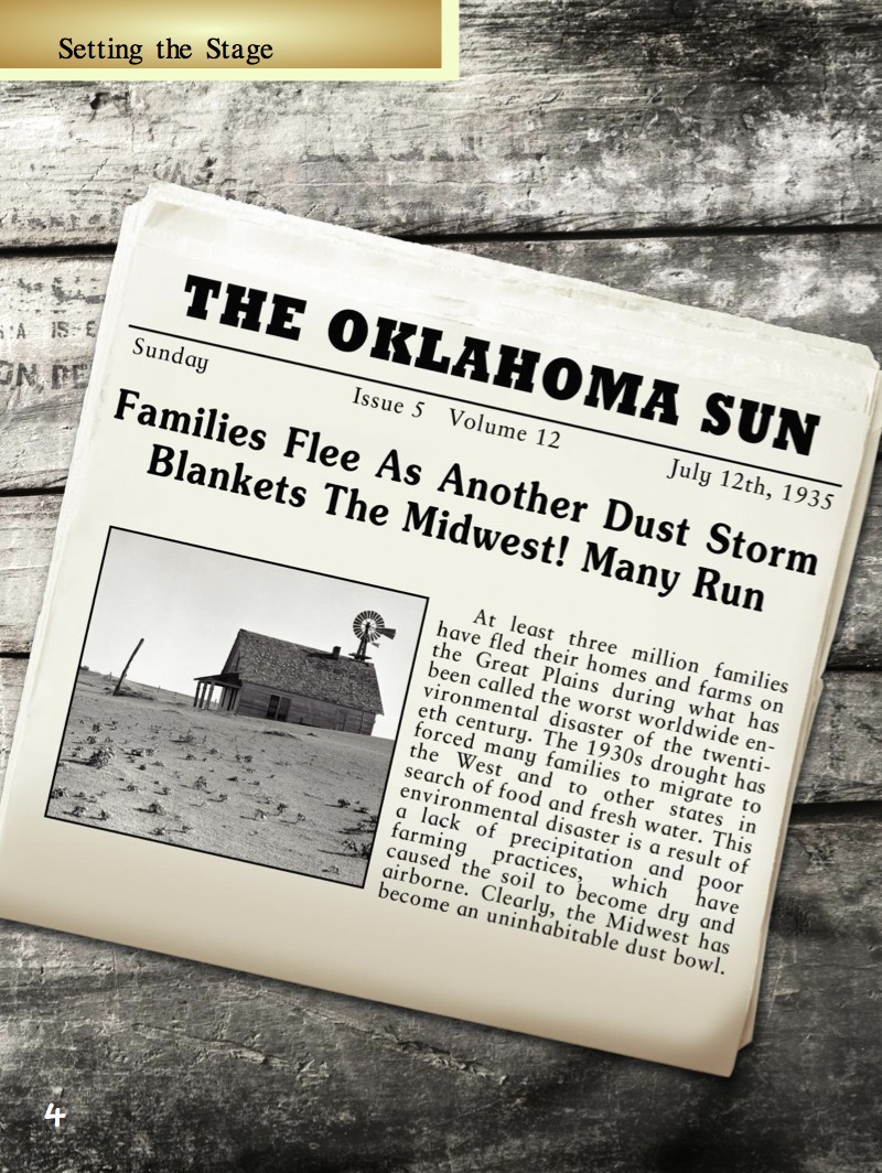 Surviving The Dust Bowl — page 1