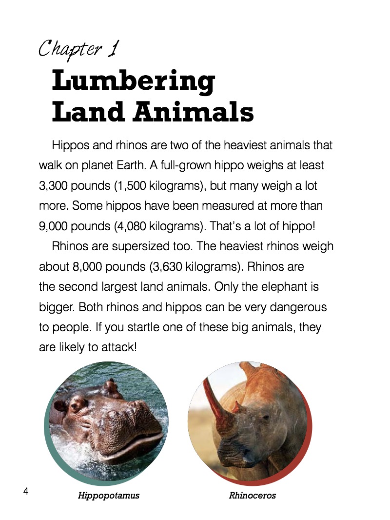 Hippos and Rhinos — page 1
