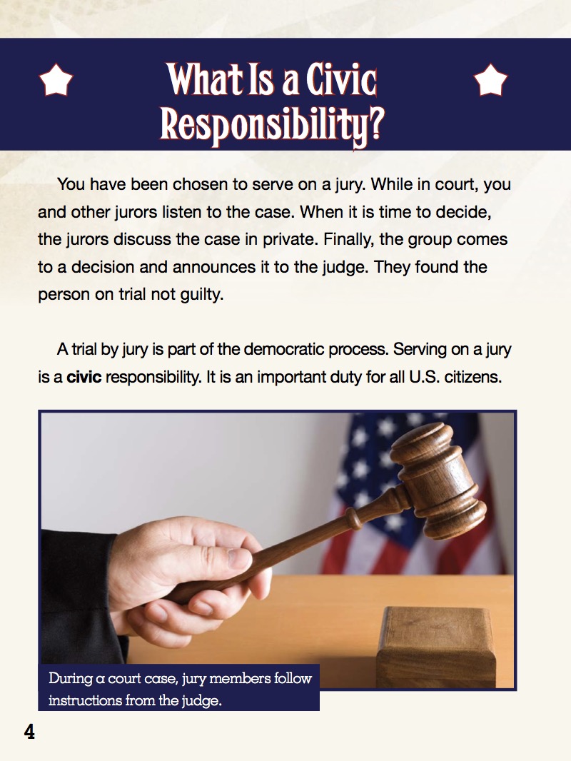 Civic Responsibilities — page 1