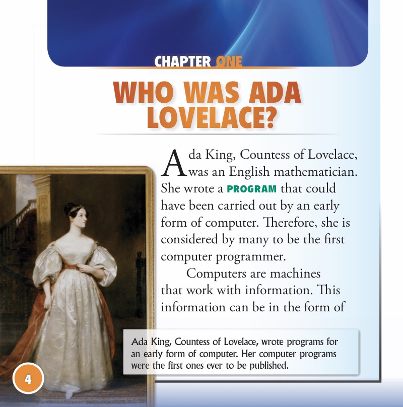 Ada Lovelace: Mathematician and First Programmer — page 1