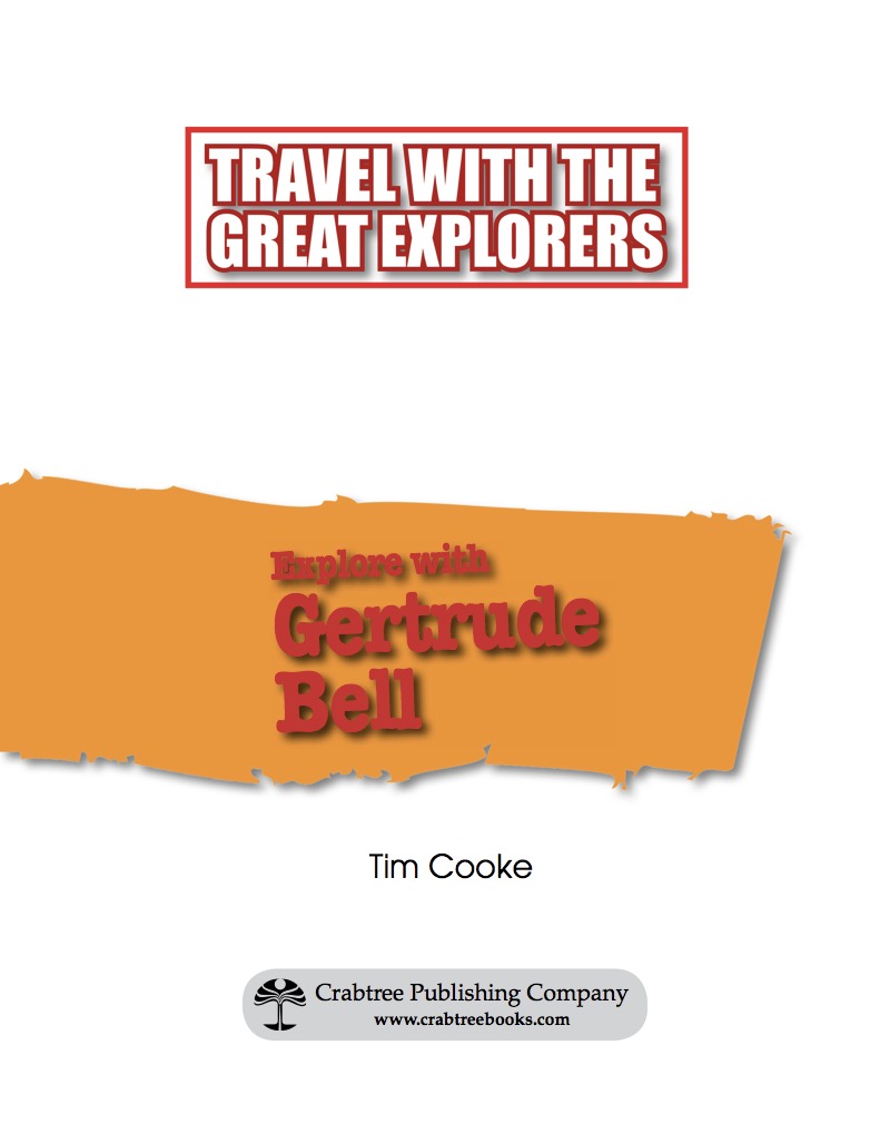 Explore with Gertrude Bell book cover