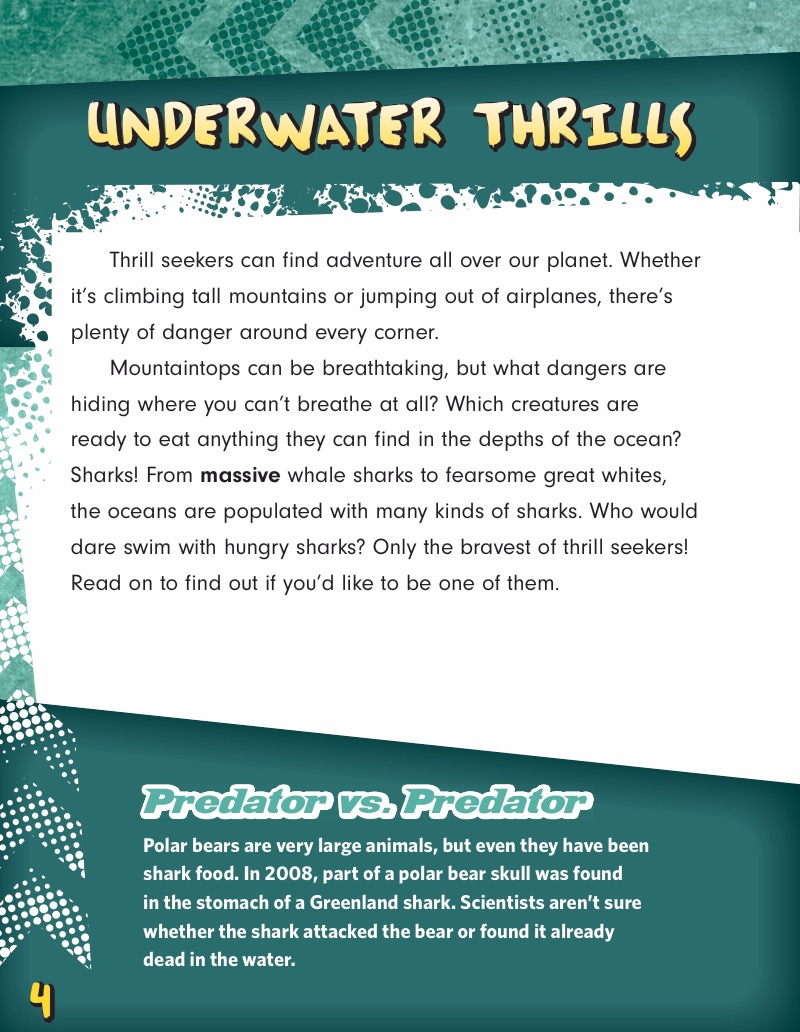 Diving with Sharks — page 1