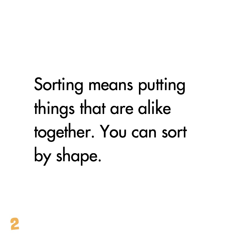Sort It by Shape — page 1
