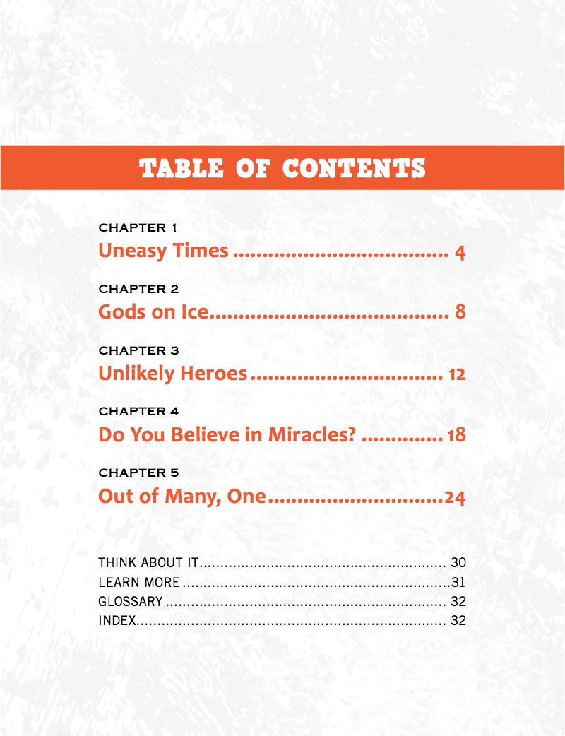 Miracle on Ice book cover