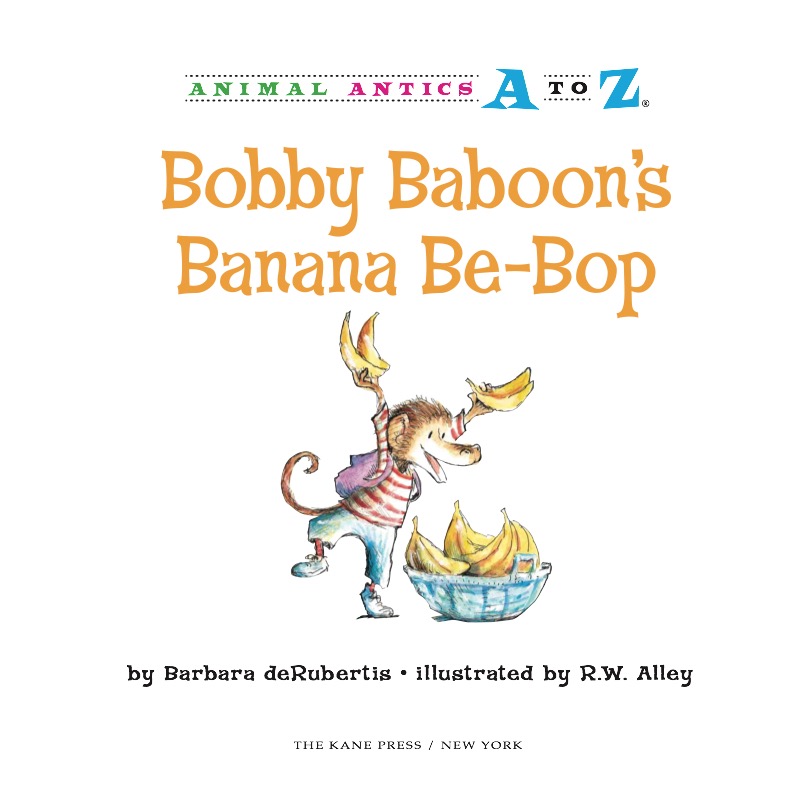 Bobby Baboon's Banana Be-Bop book cover