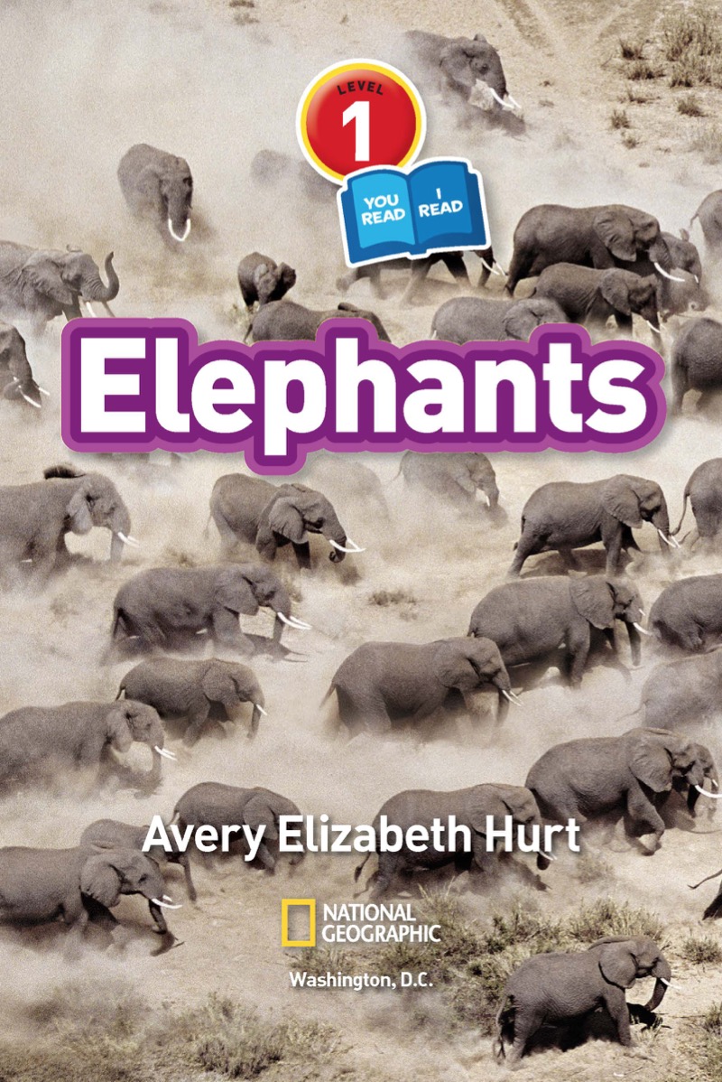 National Geographic Readers: Elephants book cover