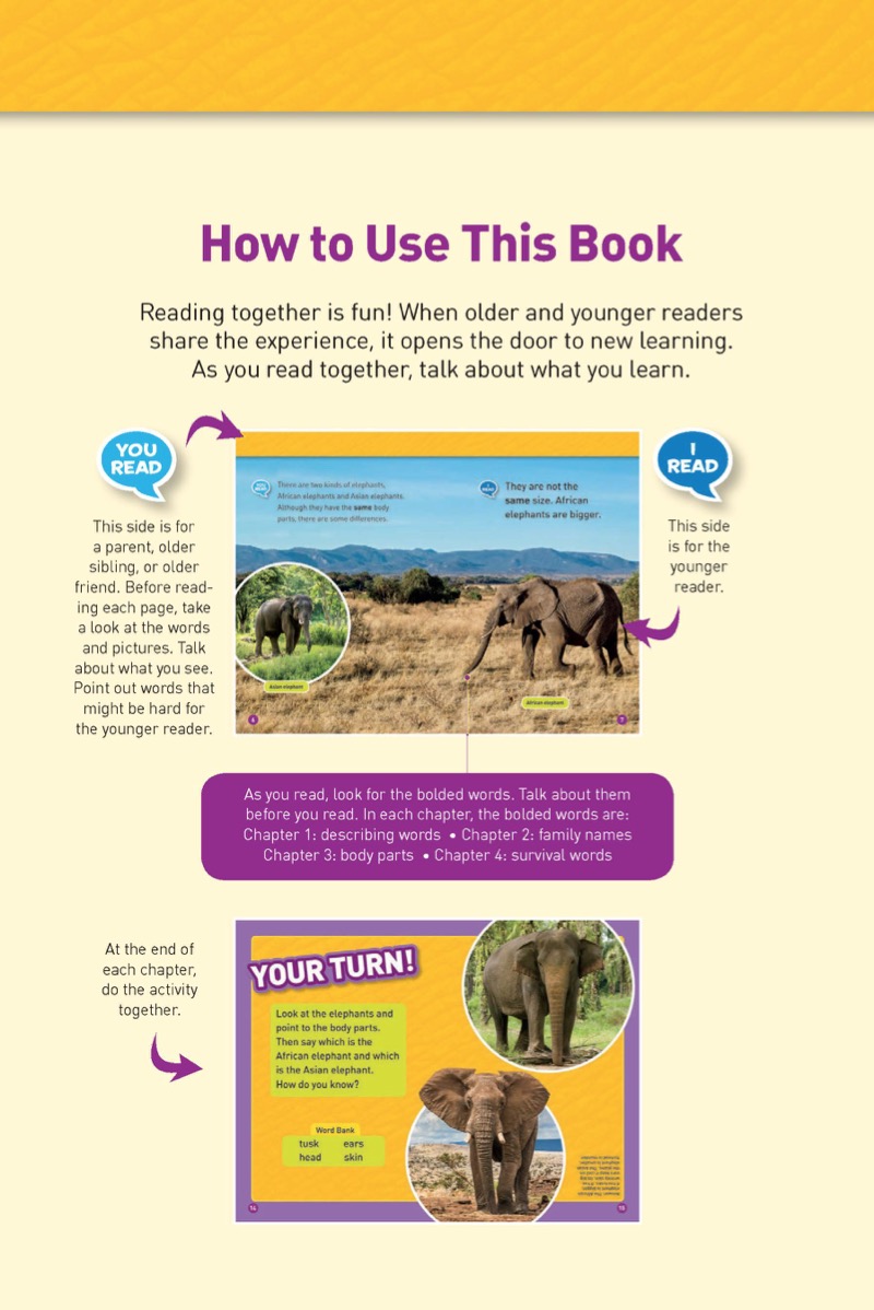 National Geographic Readers: Elephants — page 1