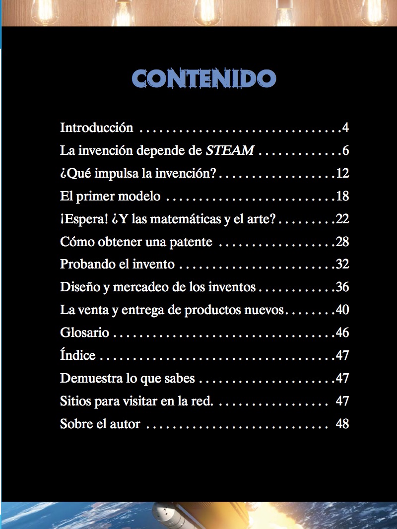 STEAM guía los inventos (STEAM guides in Inventions) book cover