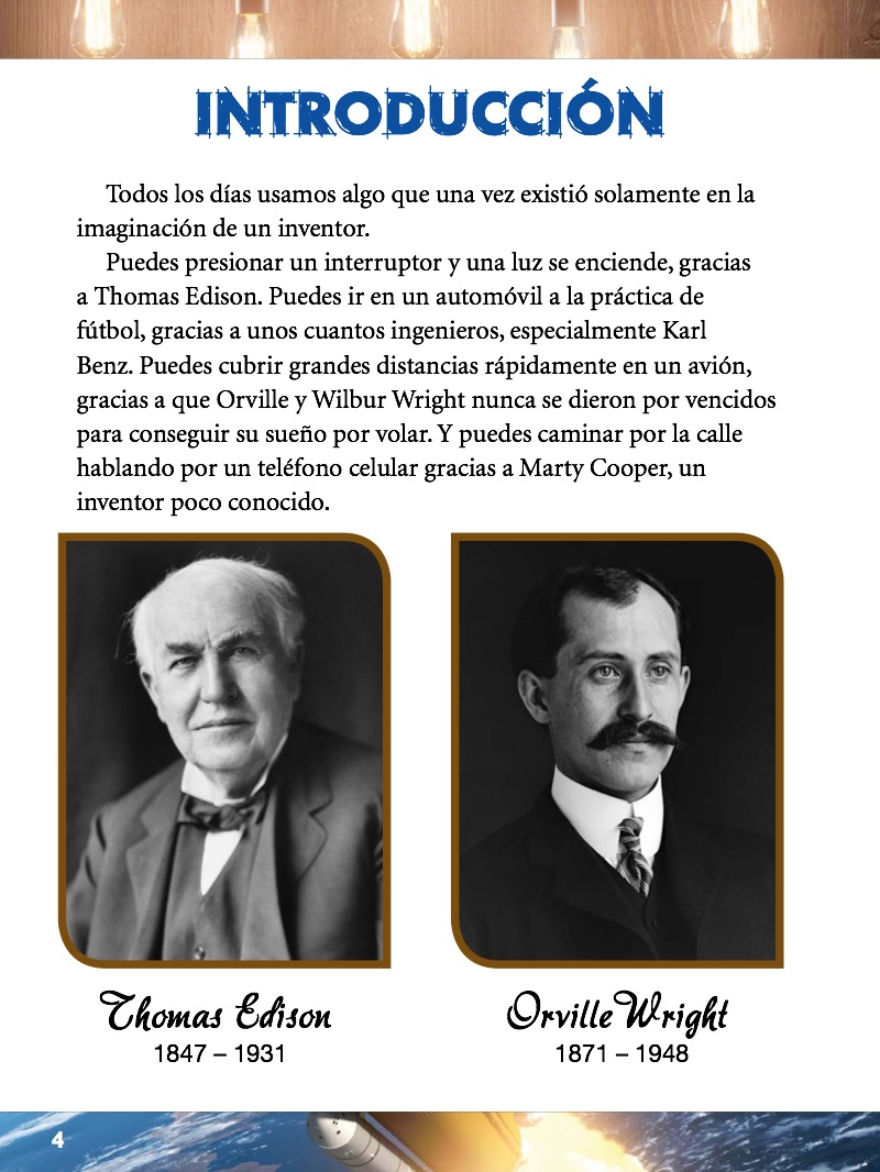 STEAM guía los inventos (STEAM guides in Inventions) — page 1