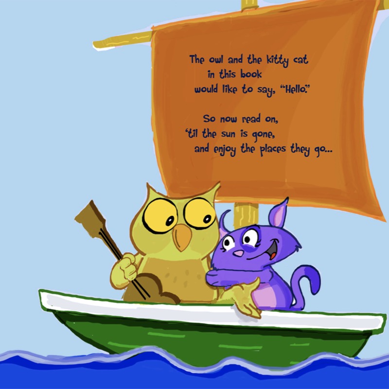 The Owl and the Kitty Cat book cover