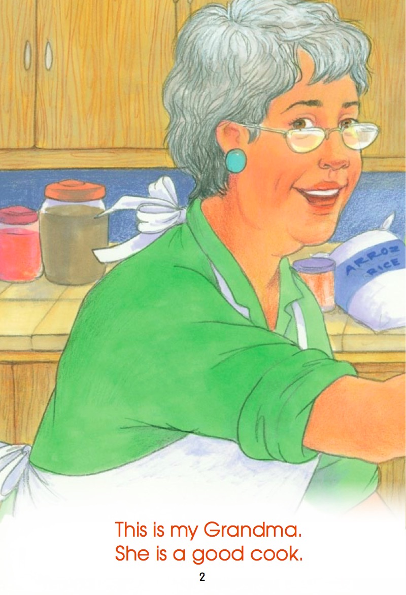 My Grandma Likes to Cook book cover