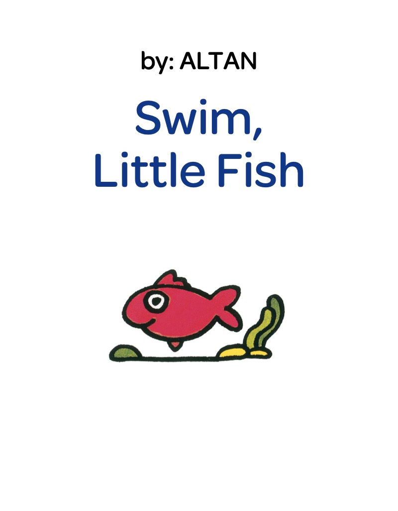Swim, Little Fish book cover