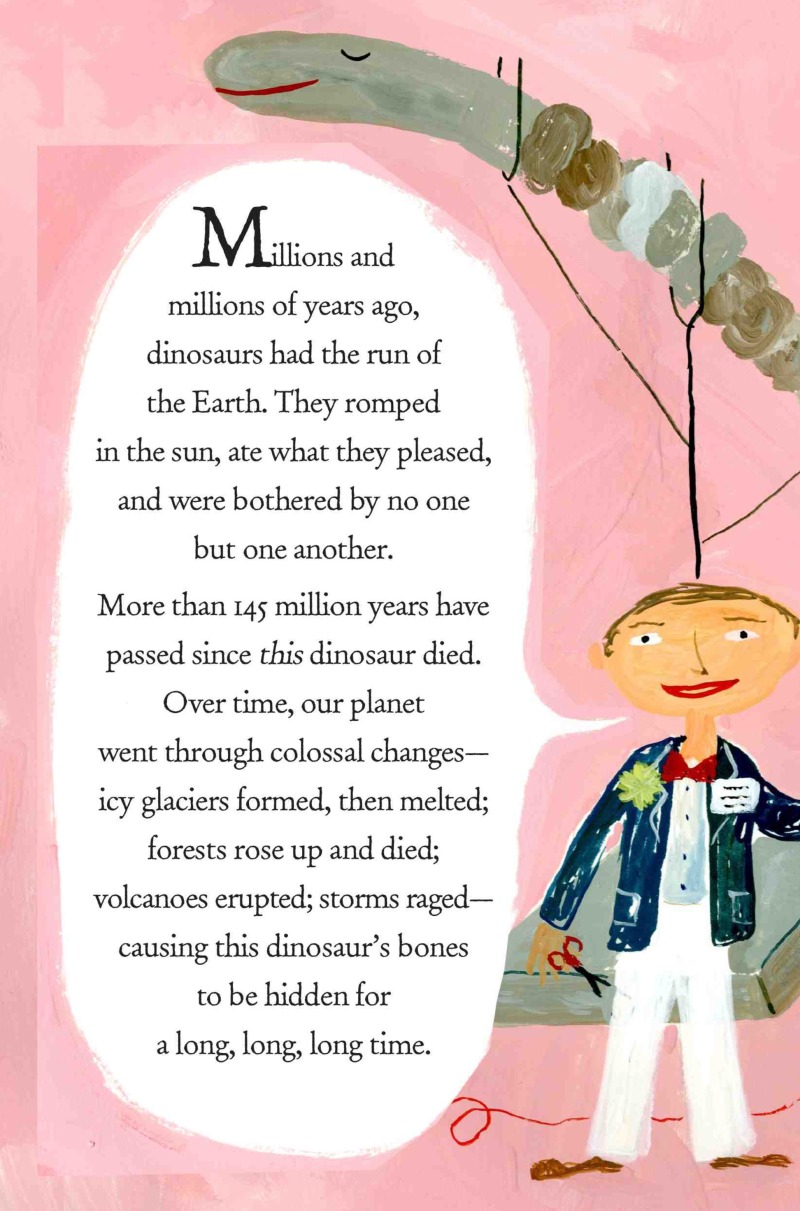 How the Dinosaur Got to the Museum — page 1