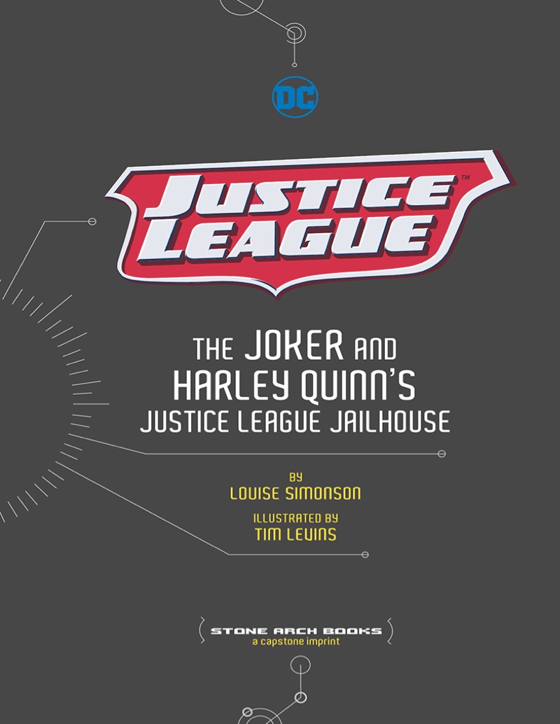 Joker and Harley Quinn's Justice League Jailhouse book cover