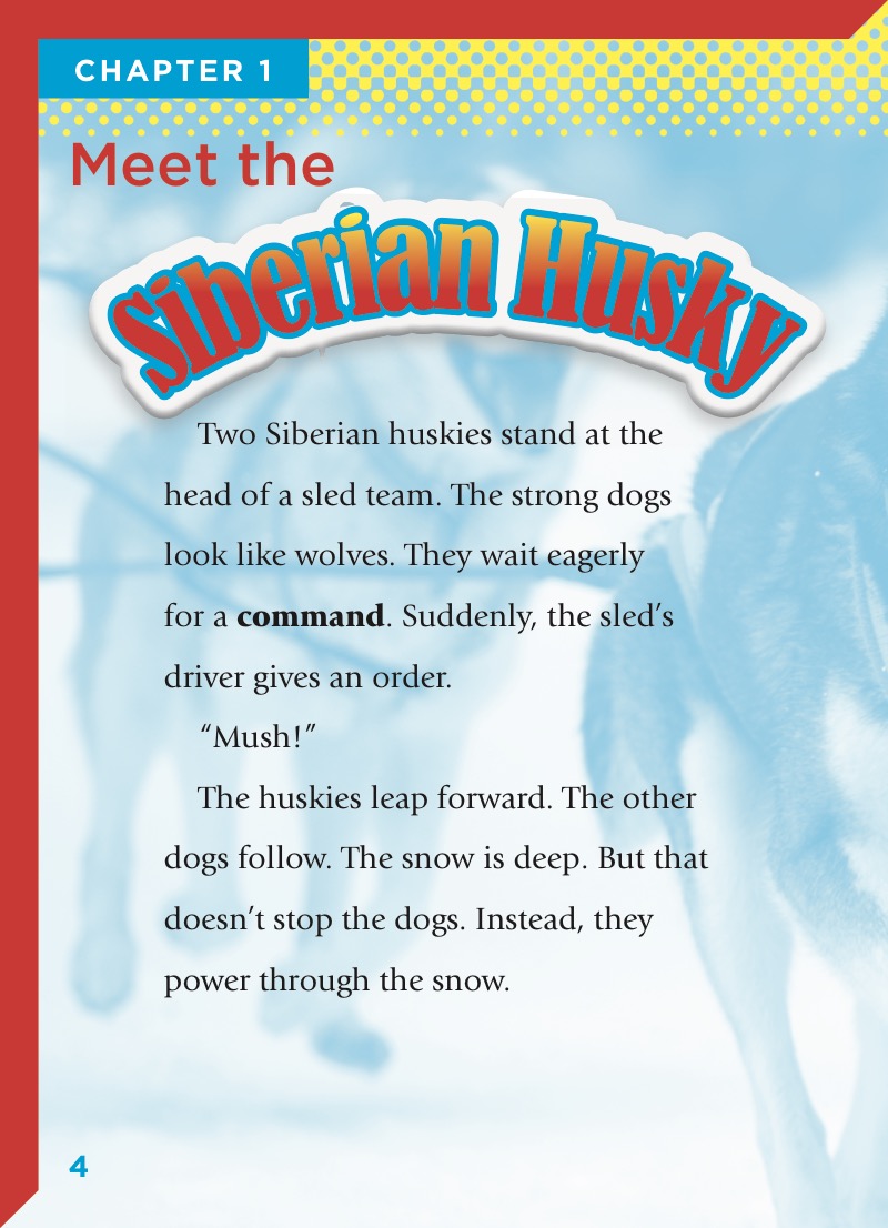 Siberian Huskies — page 1