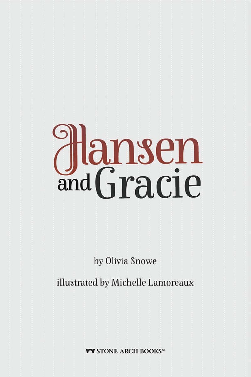 Hansen and Gracie book cover