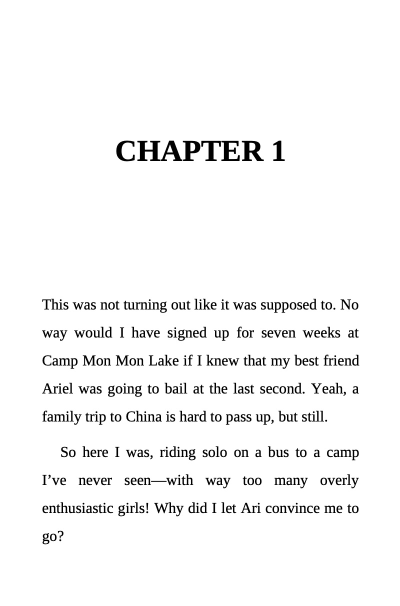 MJ's Camp Crisis — page 1