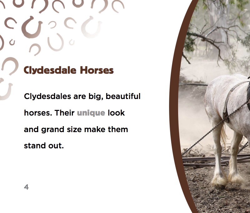 Clydesdale Horses — page 1