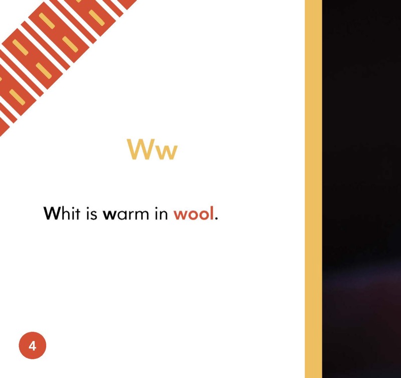 The Alphabet: Ww — page 1