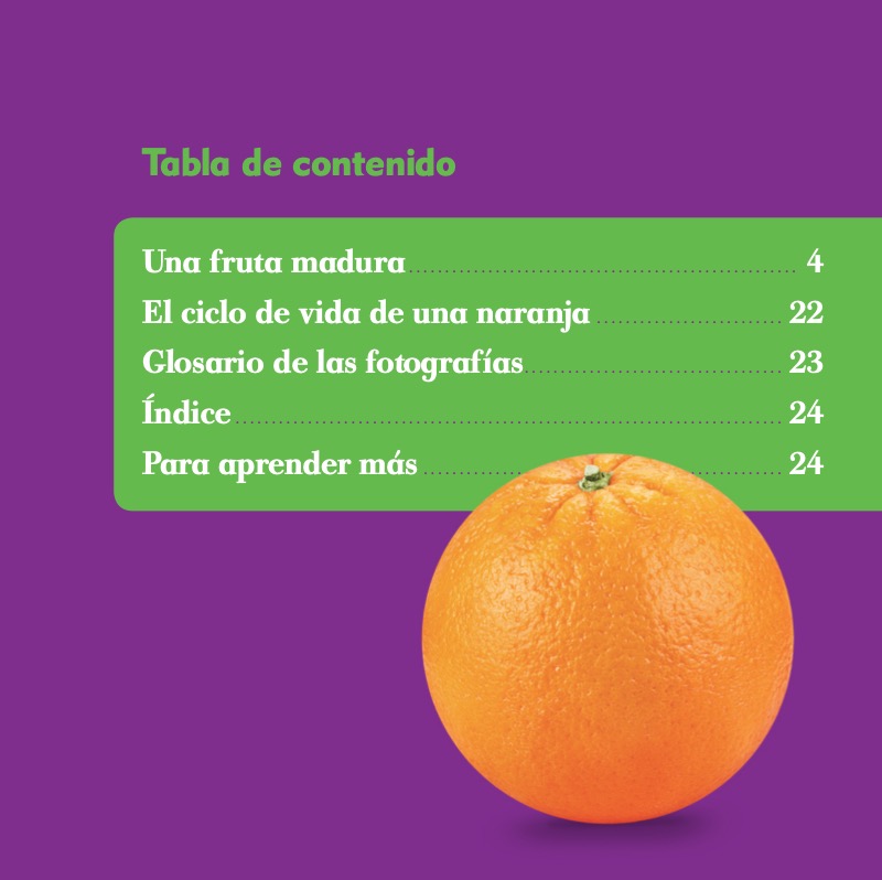 Mira cómo crece una naranja (Watch an Orange Grow) book cover
