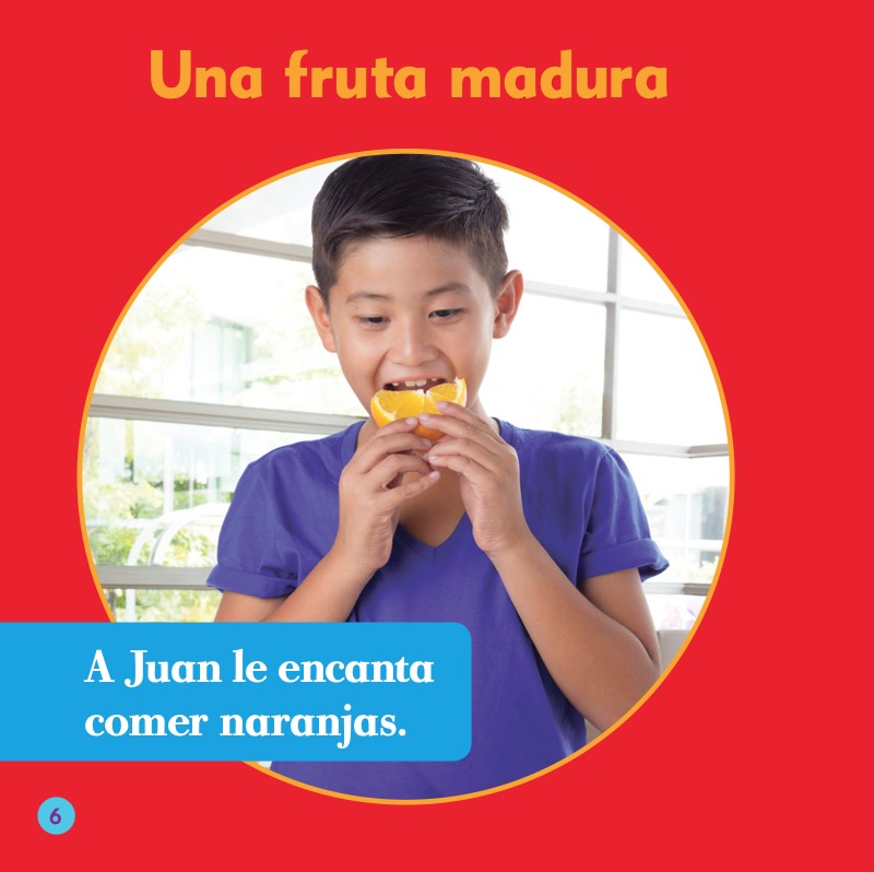 Mira cómo crece una naranja (Watch an Orange Grow) — page 1