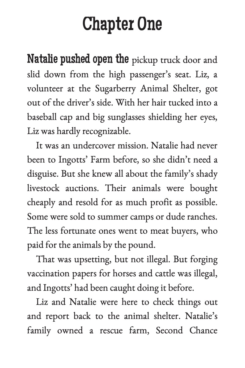 Heart Horse: A Natalie Story — page 1