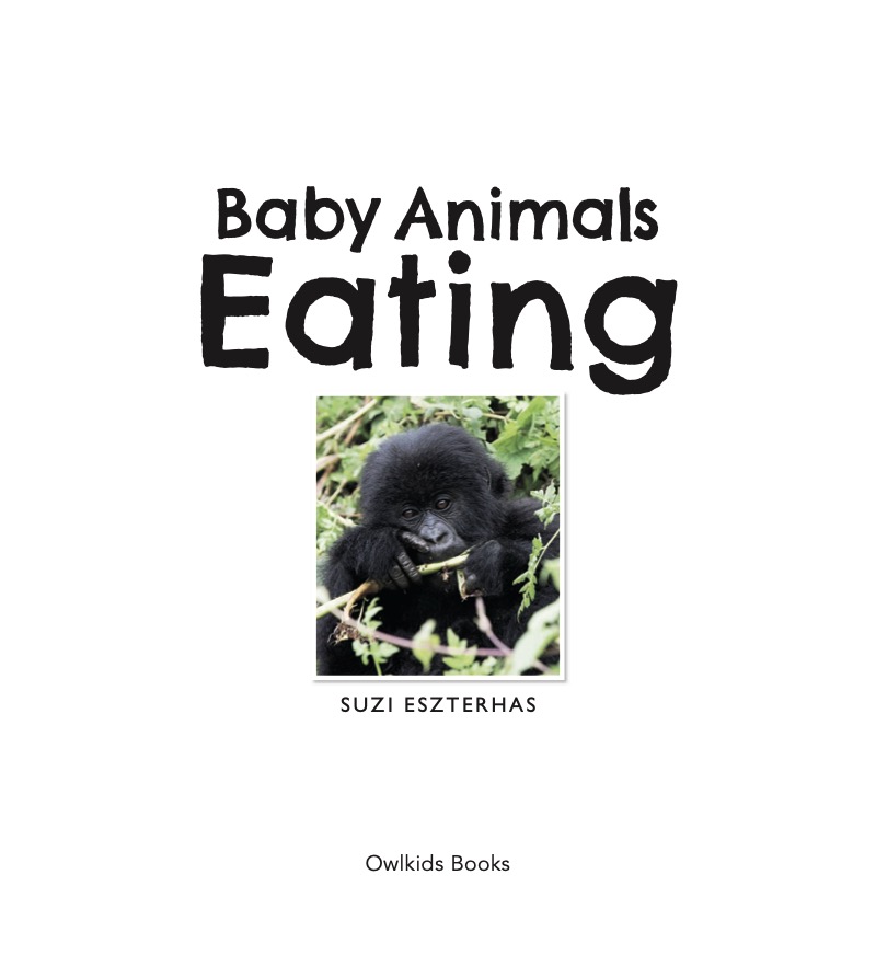 Baby Animals Eating book cover