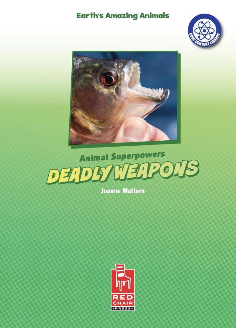 Animal Superpowers: Deadly Weapons book cover