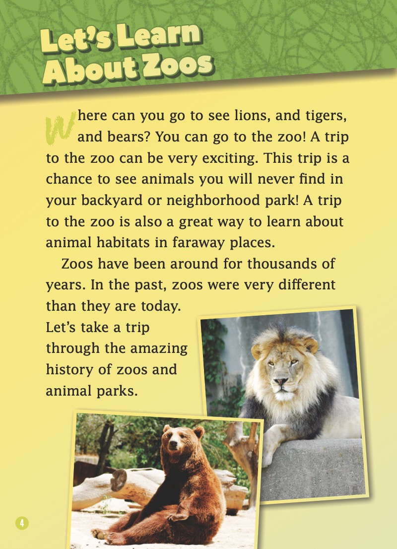 Kids' Day Out: Zoos and Animal Parks — page 1