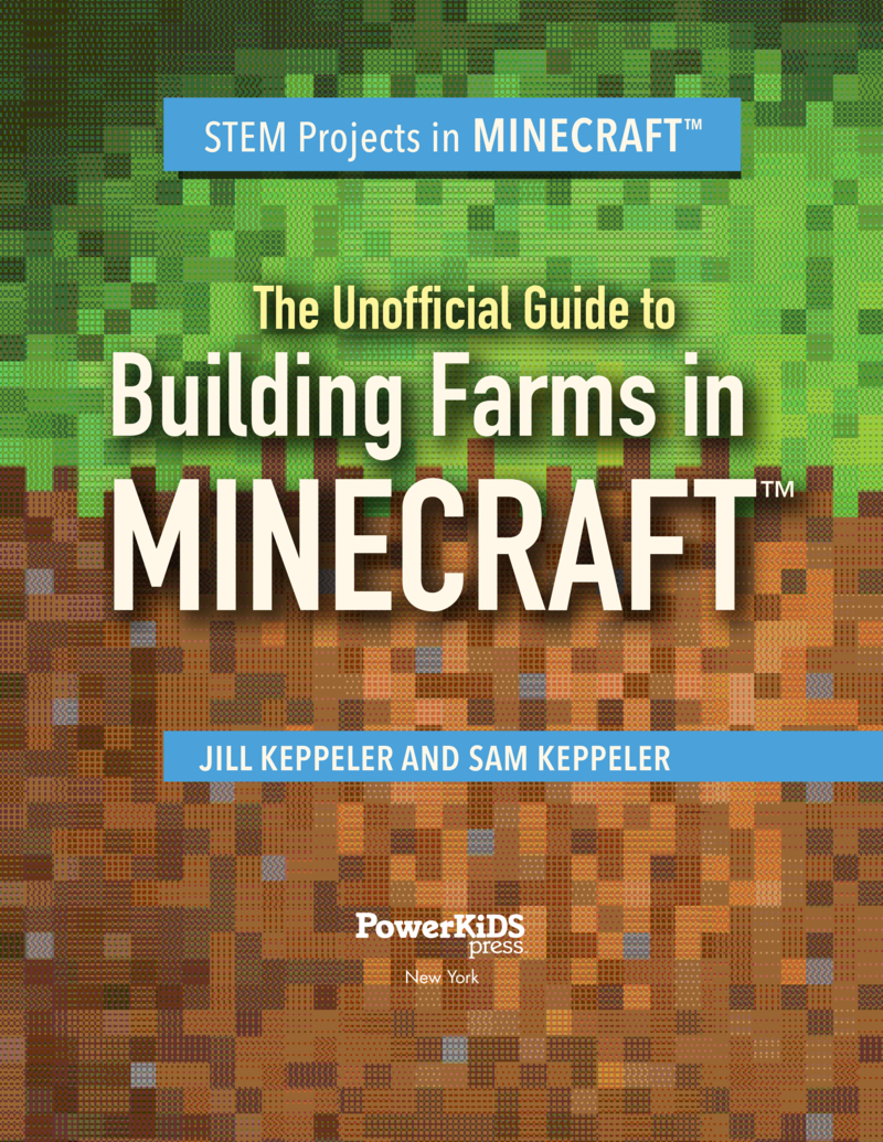 The Unofficial Guide to Building Farms in Minecraft book cover