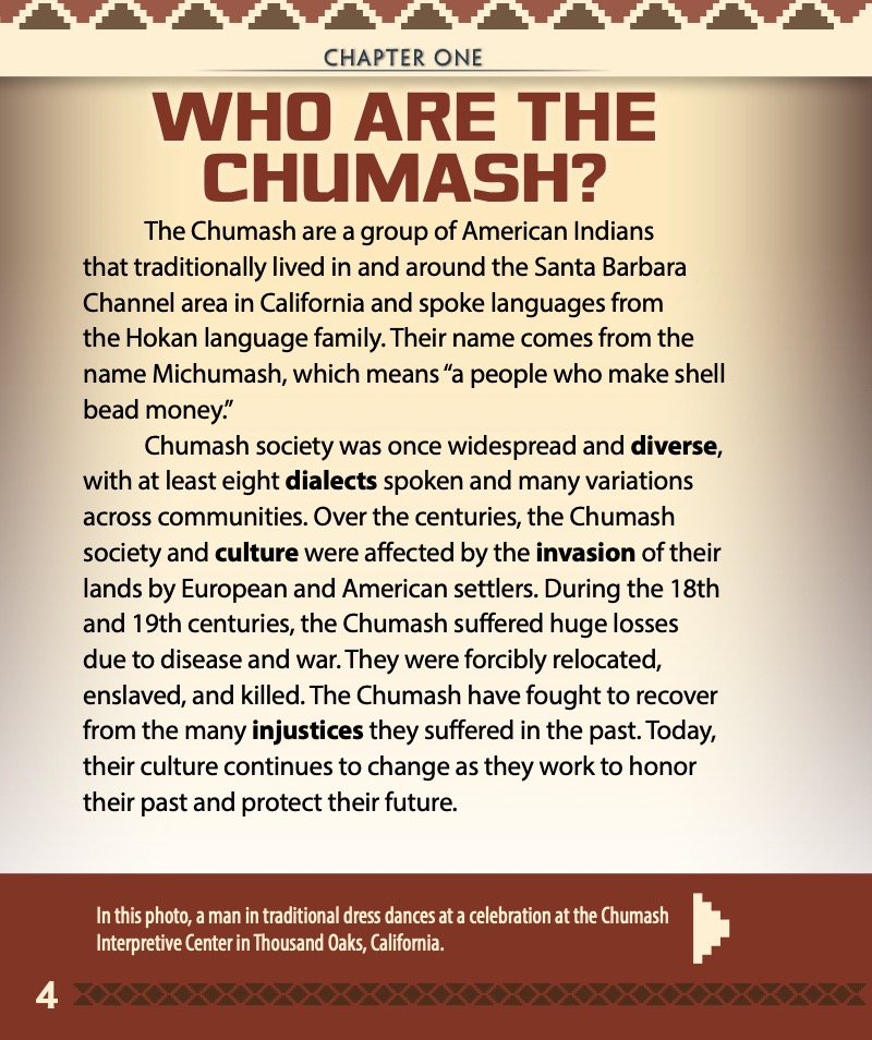 The Chumash — page 1