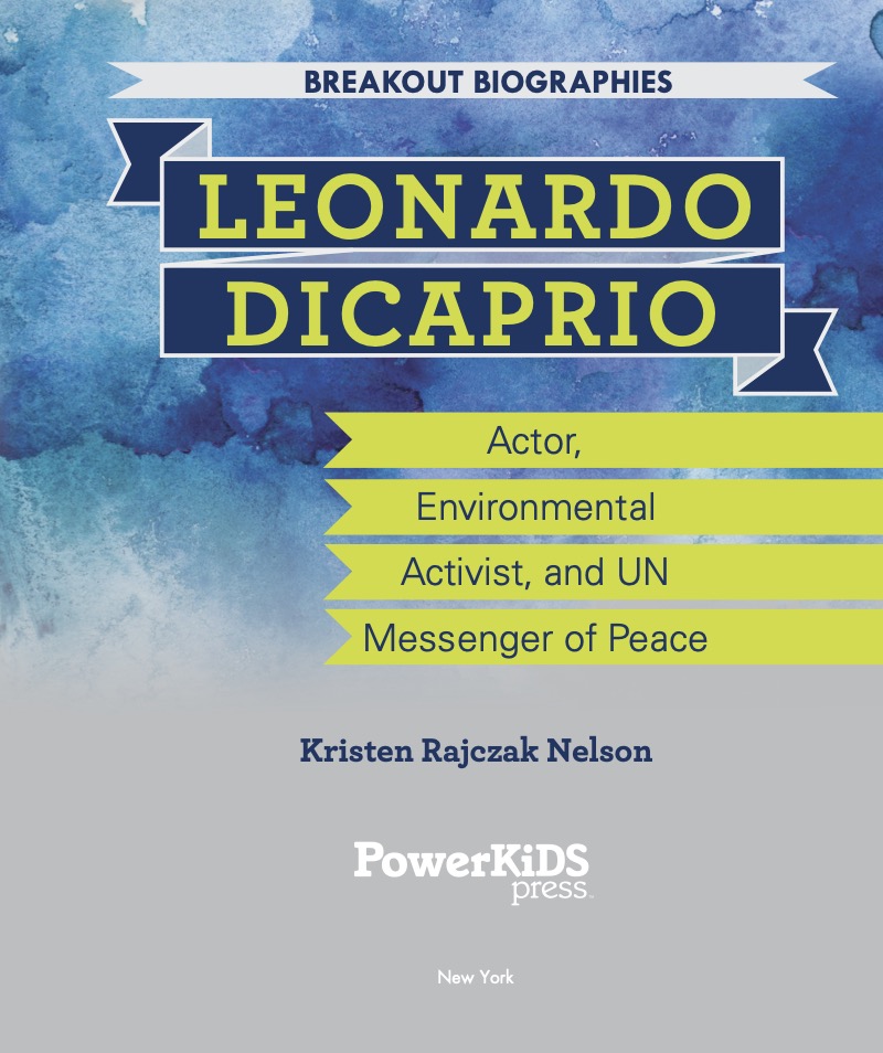 Leonardo DiCaprio book cover