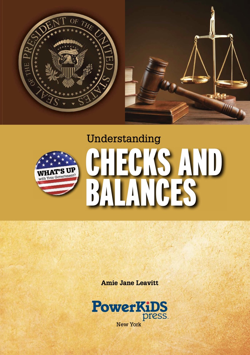 Understanding Checks and Balances book cover