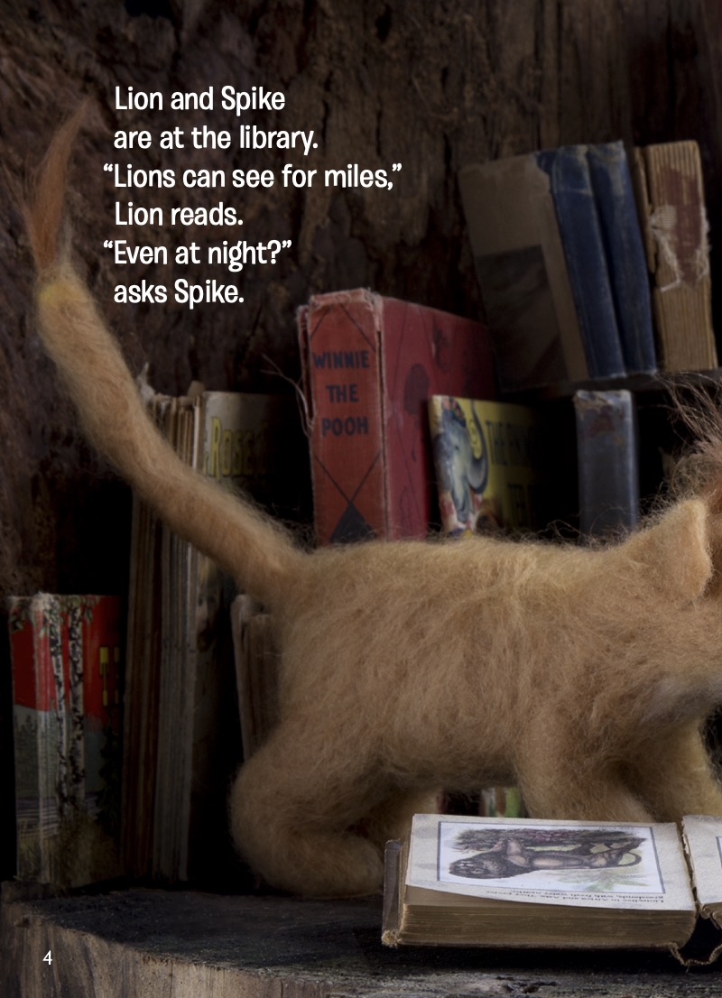 Lion Spies a Tiger — page 1