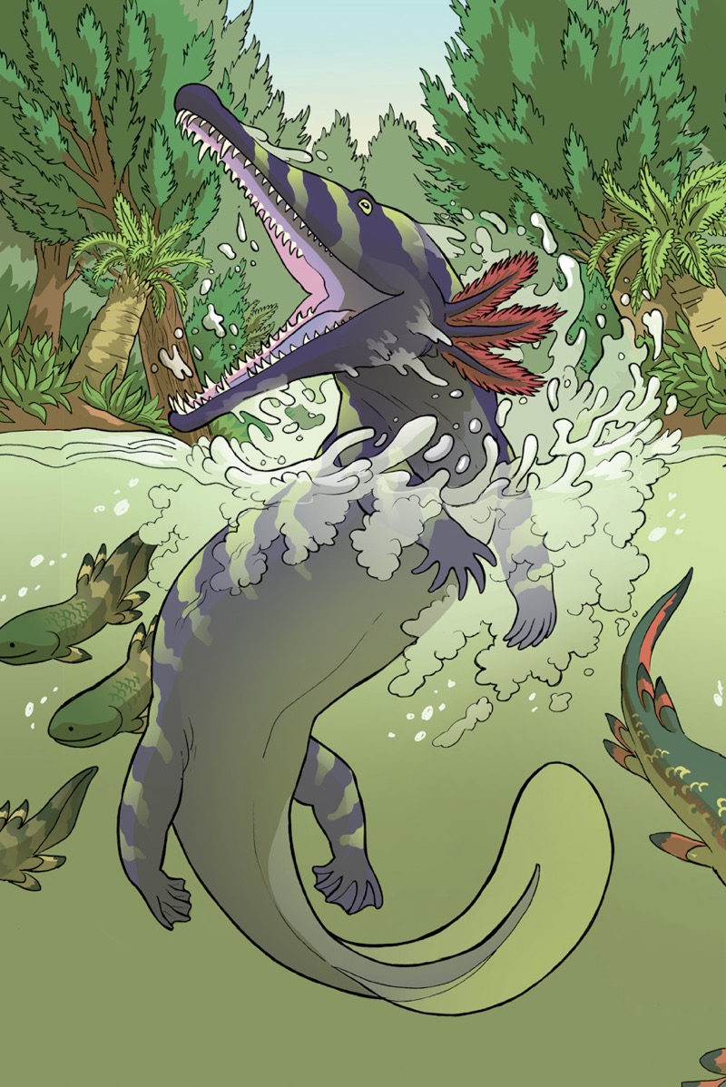 Ocean Renegades!: Journey through the Paleozoic Era — page 1